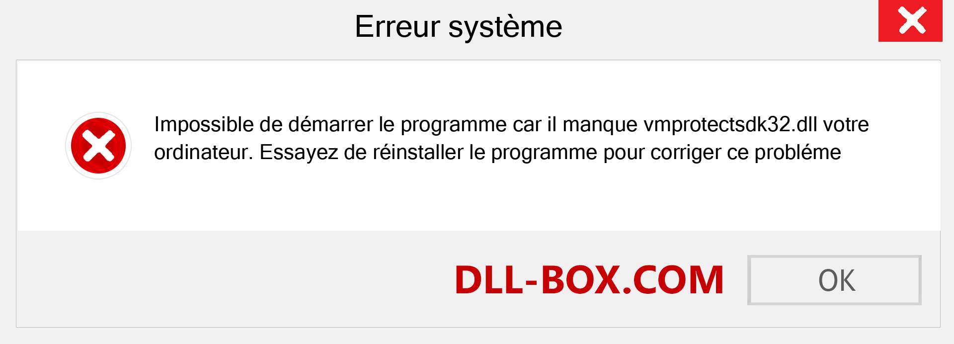 Le fichier vmprotectsdk32.dll est manquant ?. Télécharger pour Windows 7, 8, 10 - Correction de l'erreur manquante vmprotectsdk32 dll sur Windows, photos, images